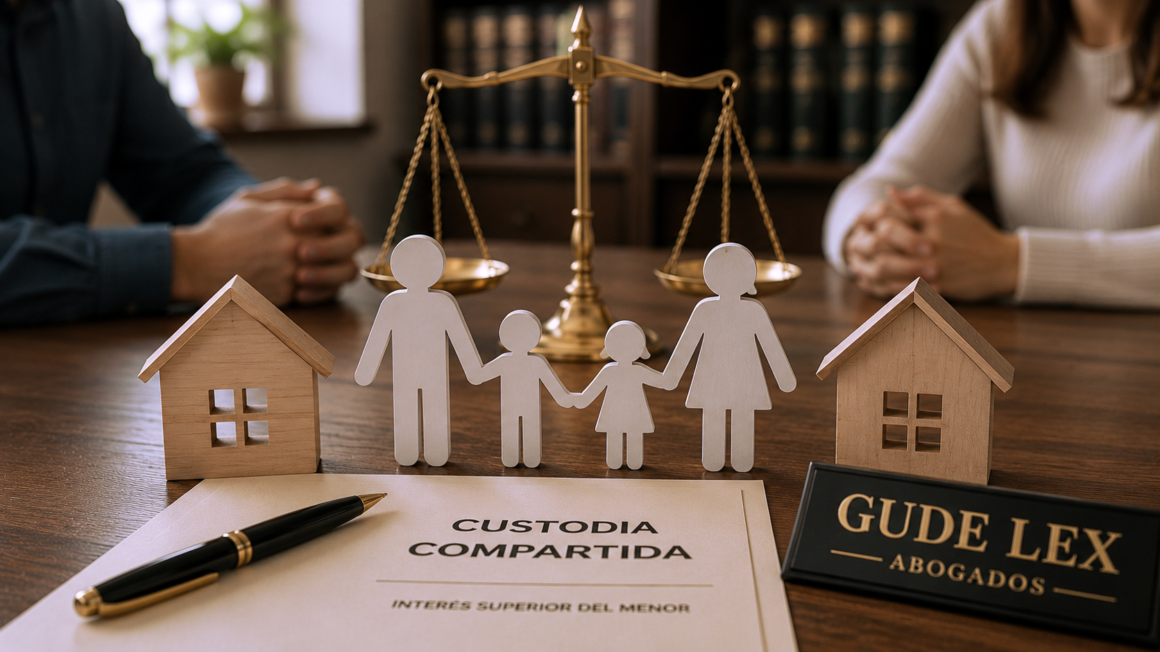 Custodia compartida en Galicia y acuerdos familiares